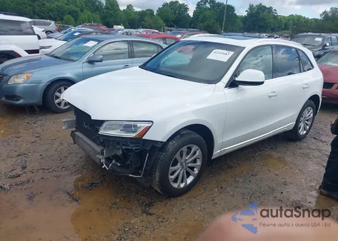 2016 Audi Q5 2.0T Premium из США, поврежденный, VIN WA1C2AFP3GA139734